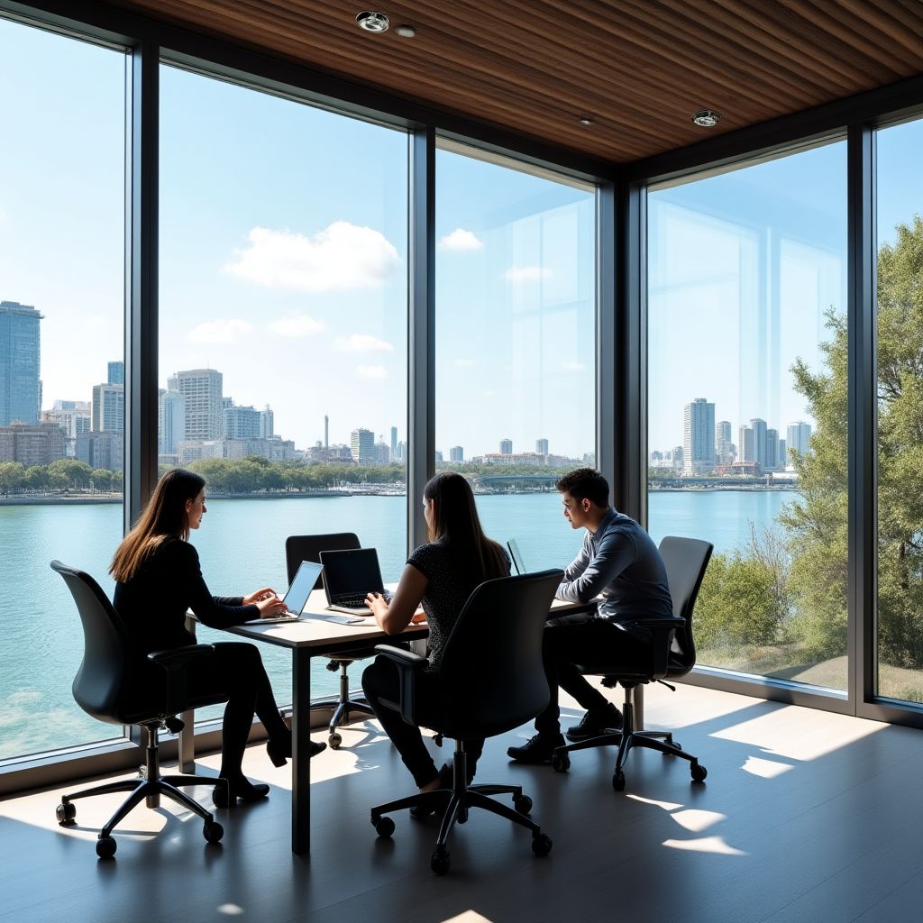 Oficinas principales de PetroleoAR en Puerto Madero Buenos Aires