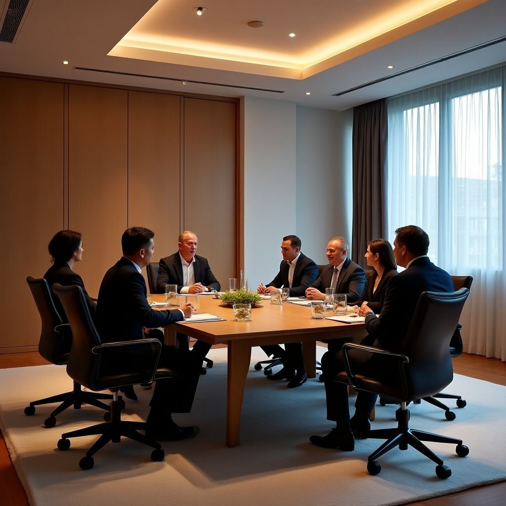 Reunión estratégica con inversionistas internacionales en Buenos Aires